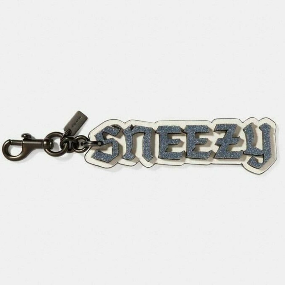 Coach x Disney Snow White SNEEZY Keychain NWT